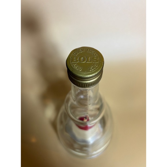 VTG BOLS Glass Ballerina Music Box Le Bleu Danube Germany Dancer - Picture 2 of 9